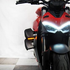 New Rage Cycles (NRC) Winglet Front Turn Signals for the Ducati Streetfighter V4 / V2 New Rage Cycles (NRC) Winglet Front Turn Signals for the Ducati Streetfighter V4 / V2